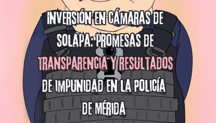 "Las cámaras de solapa en la Policía de Mérida prometieron transparencia, pero la impunidad y violaciones persisten. ¿Qué está fallando?"