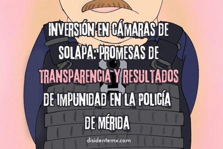 "Las cámaras de solapa en la Policía de Mérida prometieron transparencia, pero la impunidad y violaciones persisten. ¿Qué está fallando?"