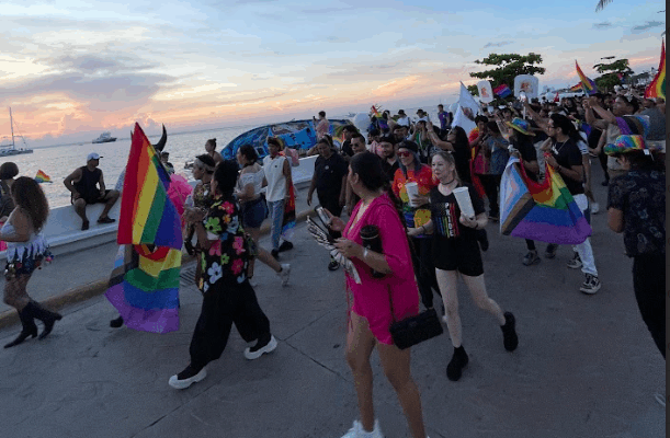 La Marcha del Orgullo LGBTQ+ en Cozumel celebra 17 años de lucha, visibilidad, redes de apoyo y avances en derechos humanos.