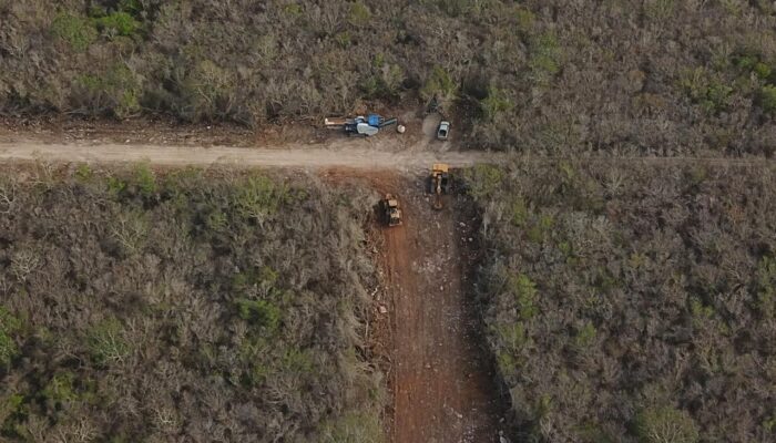 Pobladores de Chablekal denuncian la tala ilegal en Misnébalam y exigen frenar el despojo y la destrucción del monte maya.