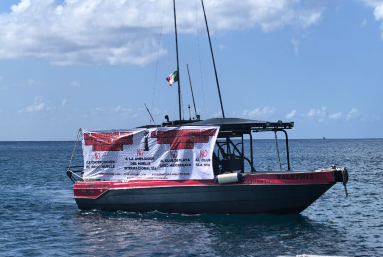 Otorgan suspensión provisional contra el Cuarto Muelle de Cozumel, frenando obras mientras se resuelve su impacto ambiental.