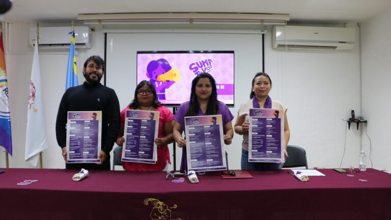 La campaña Suma tu voz CODHEY impulsa acciones contra las violencias hacia las mujeres y visibiliza a grupos históricamente excluidos.